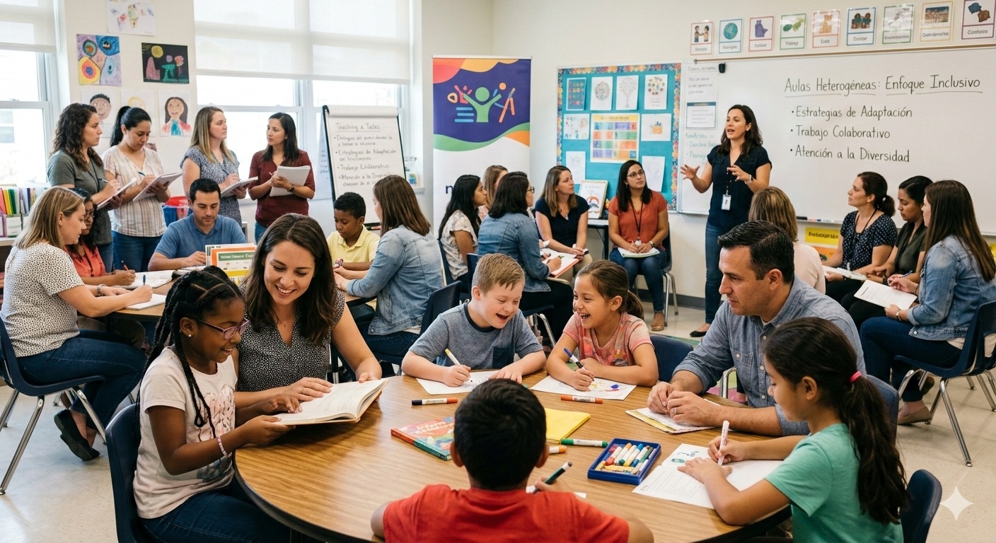 Aulas Heterogéneas: Herramientas para docentes inclusivos