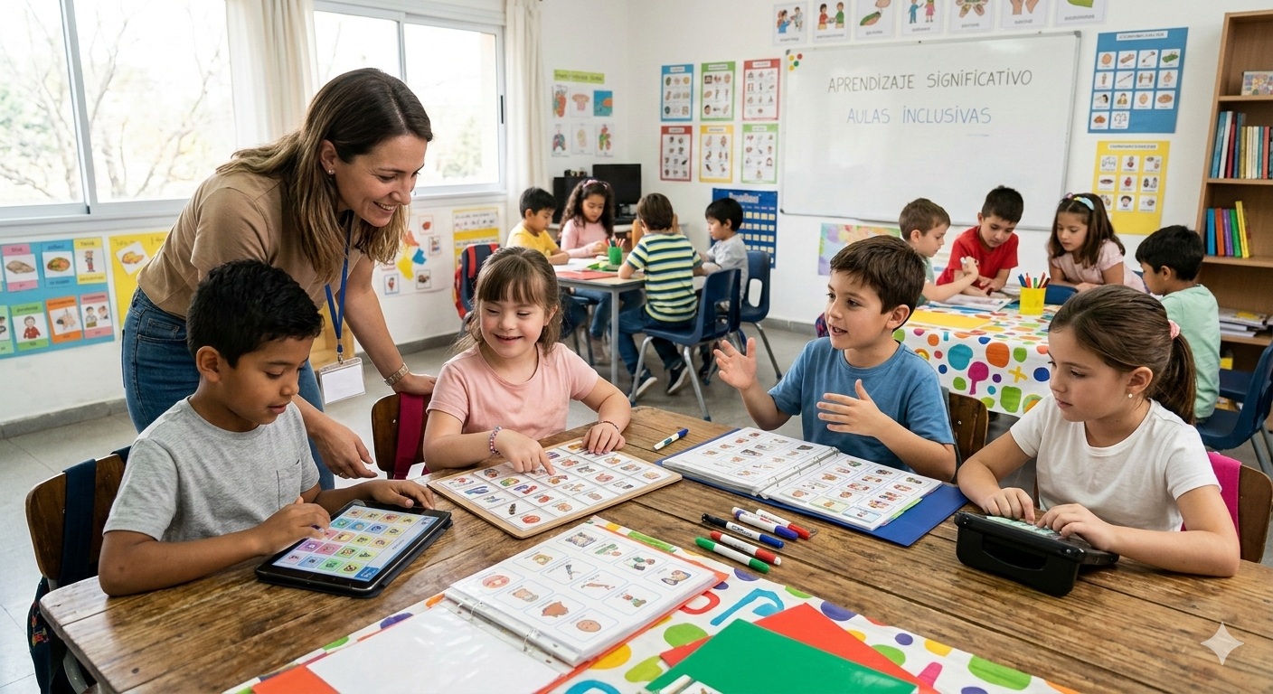 Aulas Heterogéneas: Los SAAC, un puente hacia el aprendizaje significativo para todos